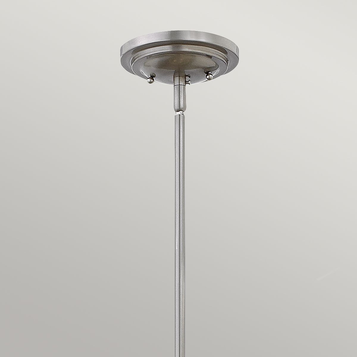 Jules Brushed Nickel Oval Pendant Light Fixture