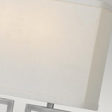 Lanza Dual Light Fixture in Antique Nickel Finish