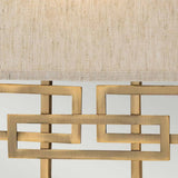 Elegance Dual-Light Wall Fixture - Brushed Bronze Finish