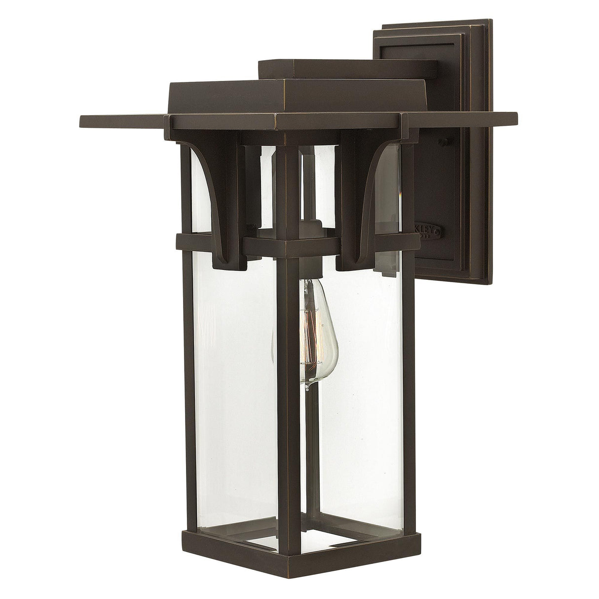 Industrial Elegance Wall Lantern
