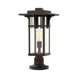 Oil Rubbed Bronze Manhattan Lantern Pedestal