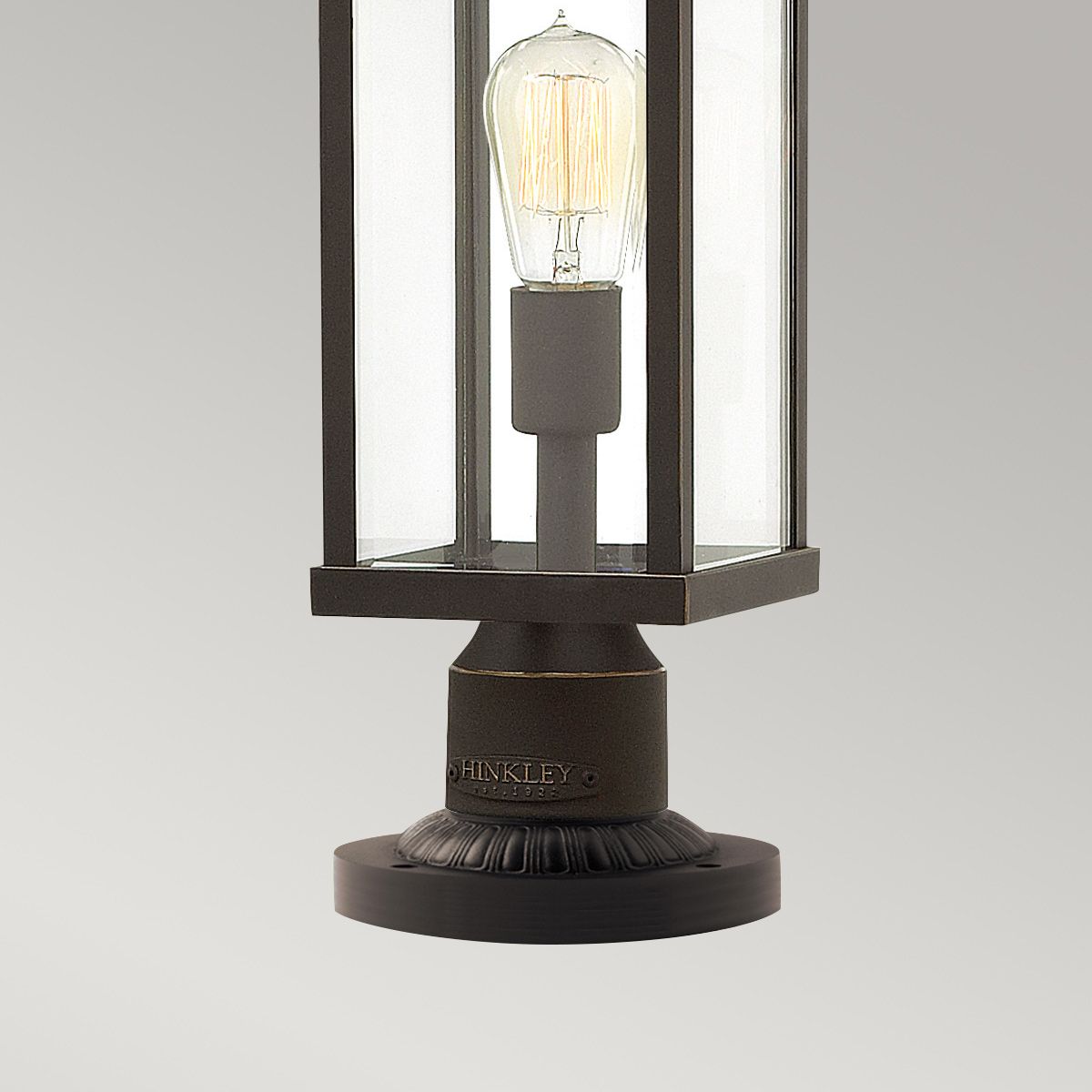 Oil Rubbed Bronze Manhattan Lantern Pedestal