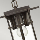 Vintage Manhattan Hanging Lantern in Oil Rubbed Bronze