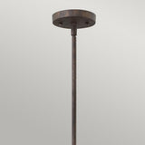 Rustic Urban Iron and Wood Hanging Pendant Light