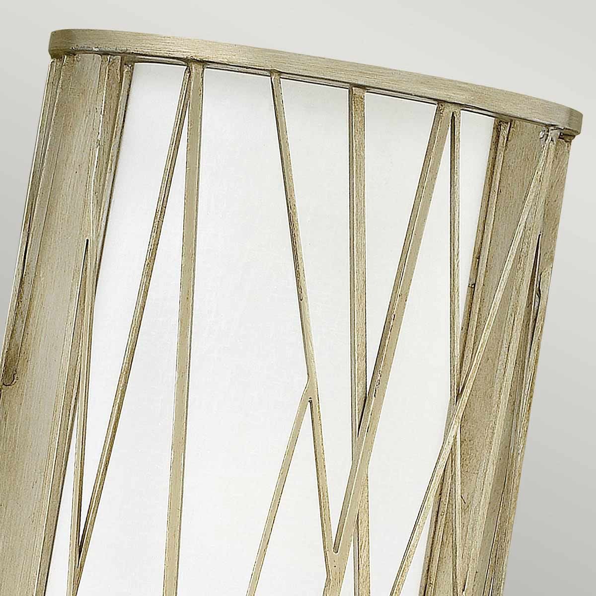 Silver Leaf Nest Wall Sconce