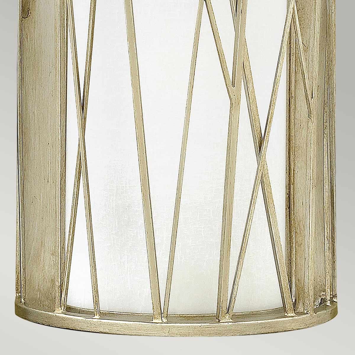 Silver Leaf Nest Wall Sconce