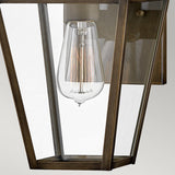 Palma 1lt Small Wall Lantern Burnished Bronze