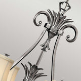 Exquisite Plantation 7-Light Chandelier in Polished Antique Nickel