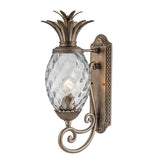 Plantation 1lt Medium Wall Lantern Burnished Bronze