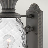 Plantation 1lt Medium Wall Lantern Museum Black