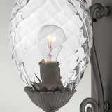 Plantation 1lt Medium Wall Lantern Museum Black