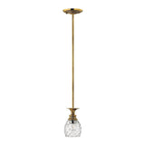 Gilded Tropics 1 Light Pendant