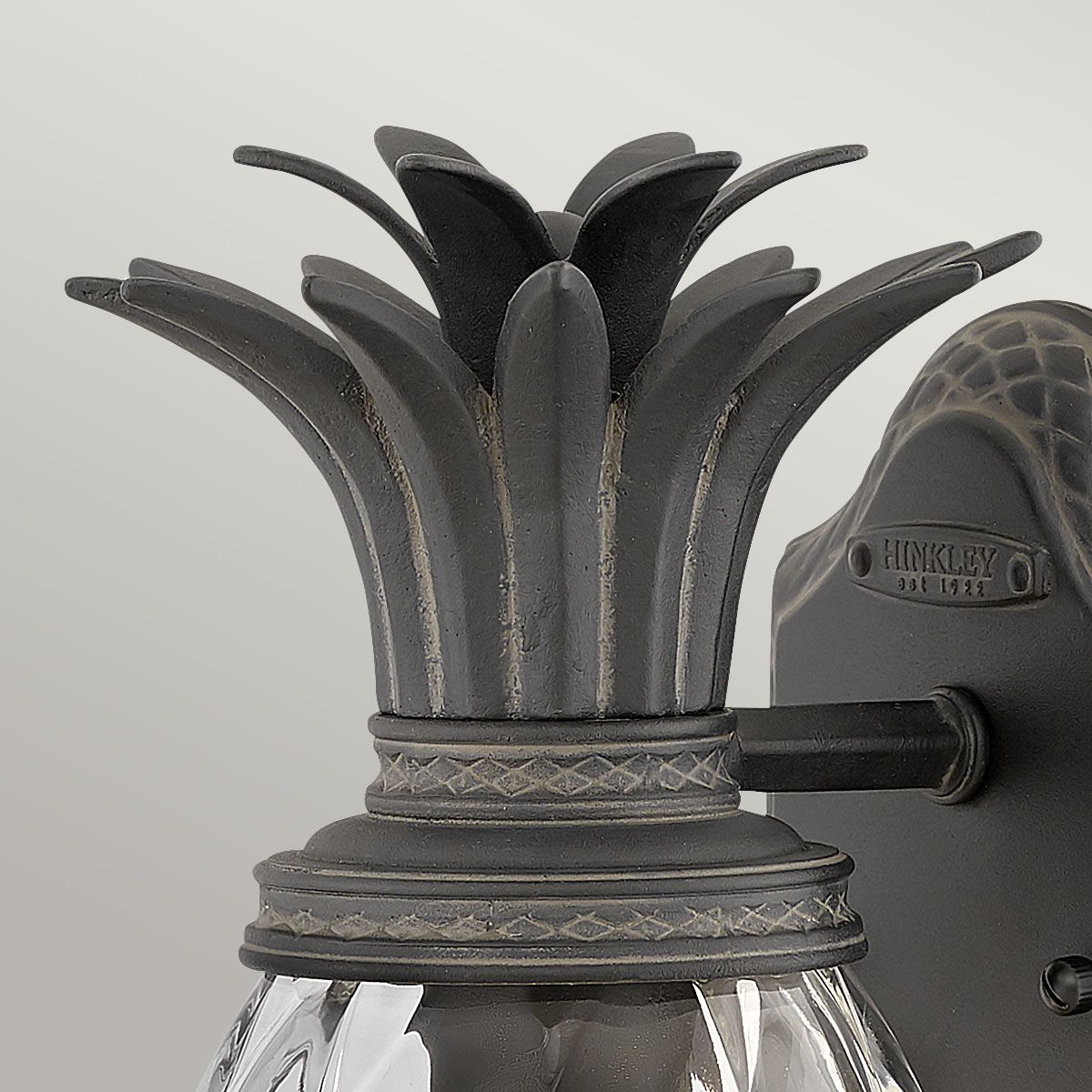 Plantation 1lt Small Wall Lantern Museum Black
