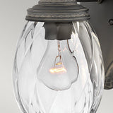 Plantation 1lt Small Wall Lantern Museum Black