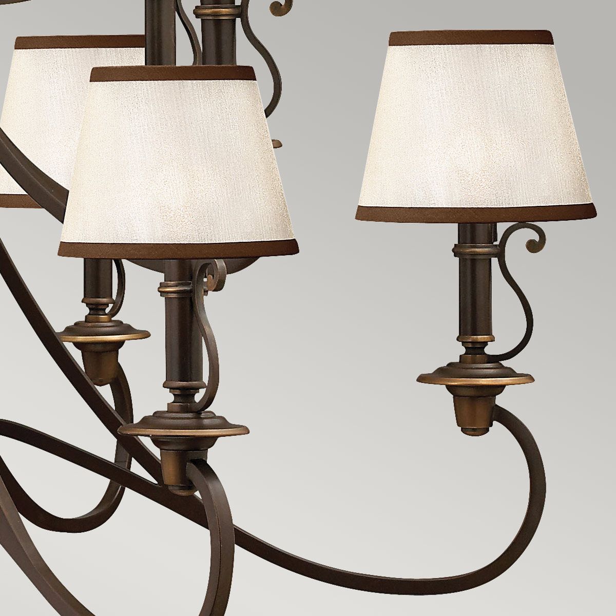 Plymouth 15 Light Chandelier  Olde Bronze