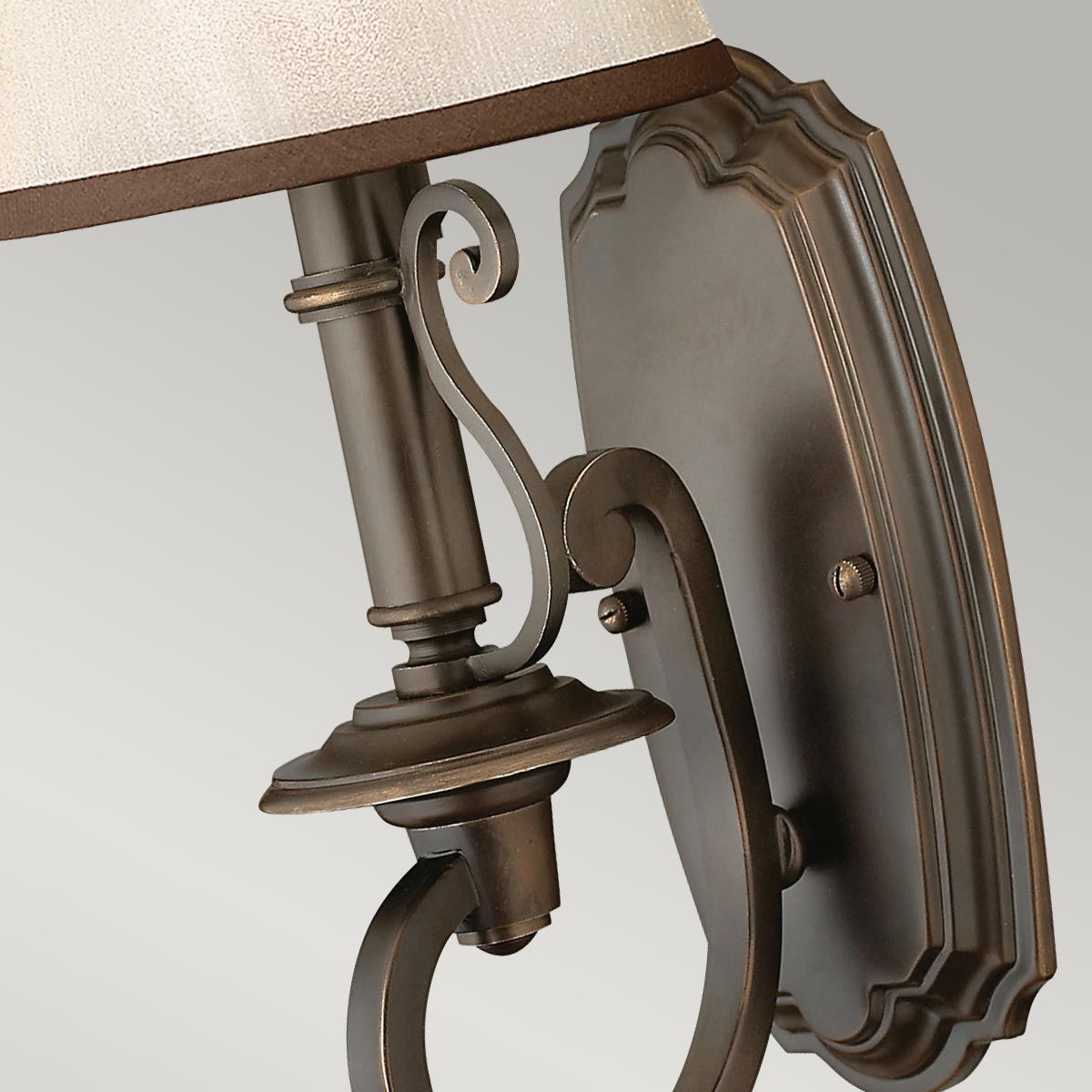Plymouth Olde Bronze Vintage Wall Sconce