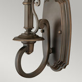 Plymouth Olde Bronze Vintage Wall Sconce