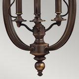 Plymouth 4-Light Chandelier in Hand-Rubbed Olde Bronze