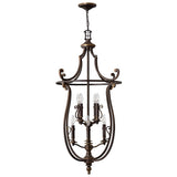 Plymouth 8 Light Chandelier in Hand-Rubbed Olde Bronze