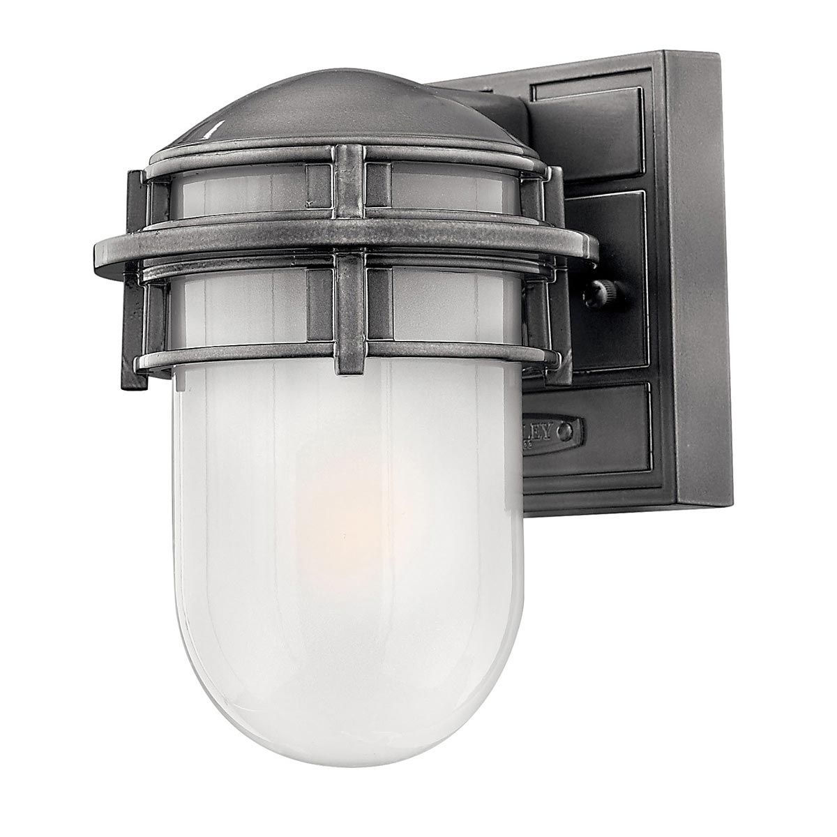 Reef Nautical Wall Lantern in Hematite Finish
