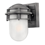 Reef Nautical Wall Lantern in Hematite Finish