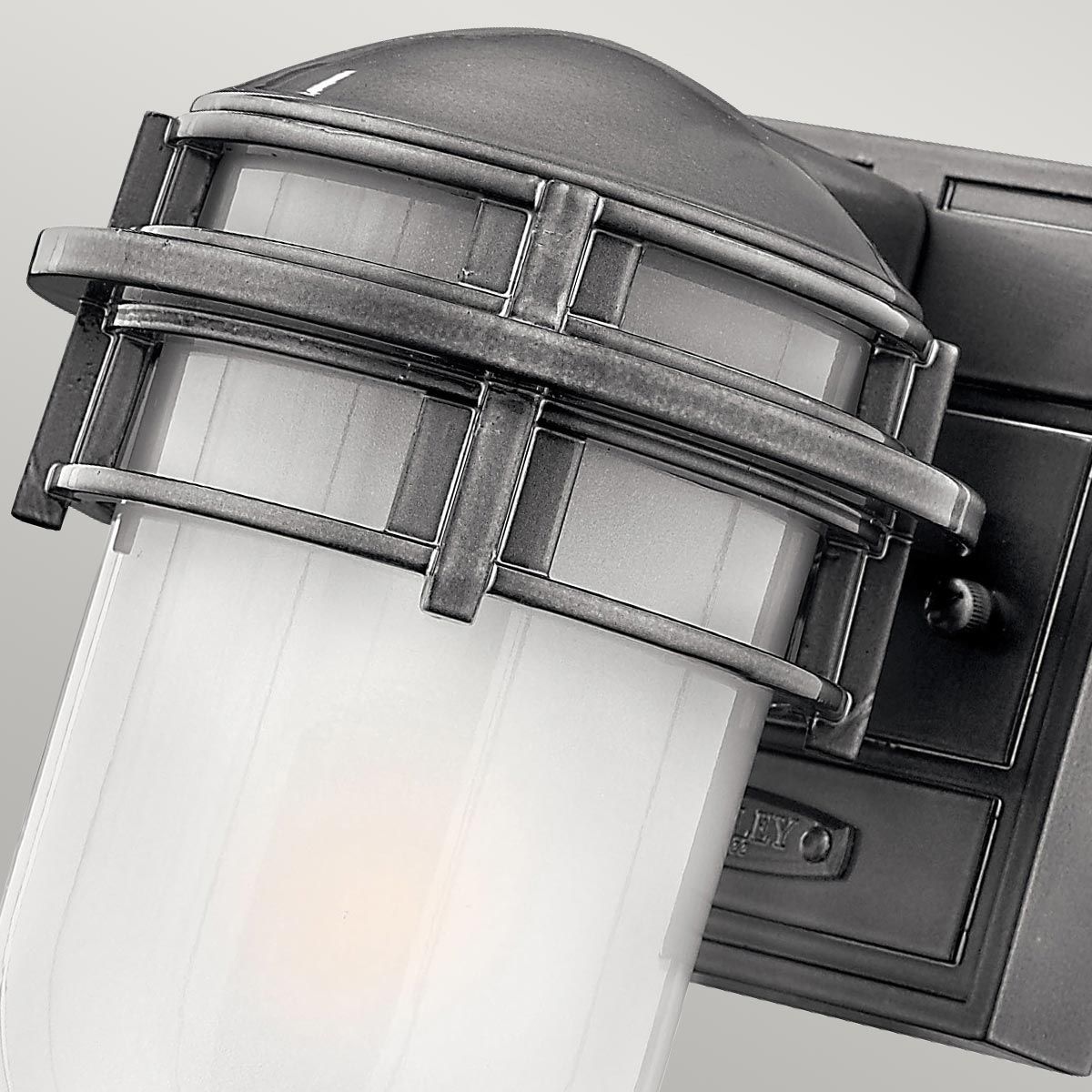 Reef Nautical Wall Lantern in Hematite Finish