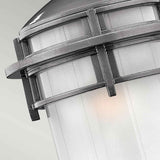 Reef Hematite Compact Nautical Wall Lantern