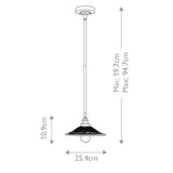 Rigby Industrial Chic Pendant Light