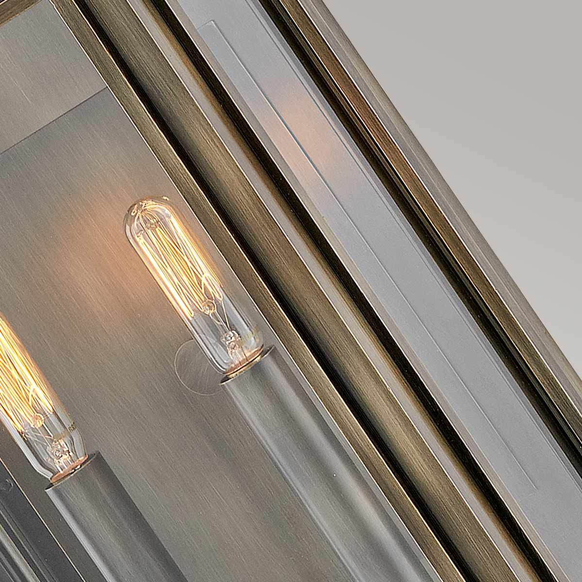 Elegant Bronze Sag Harbor Dual-Light Outdoor Wall Lantern