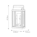 Elegant Bronze Sag Harbor Dual-Light Outdoor Wall Lantern