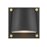 Scout 1lt Small Wall Light Black