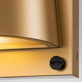 Scout 1lt Small Wall Light Painted Heritage Brass