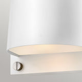 Scout 1lt Small Wall Light Satin White