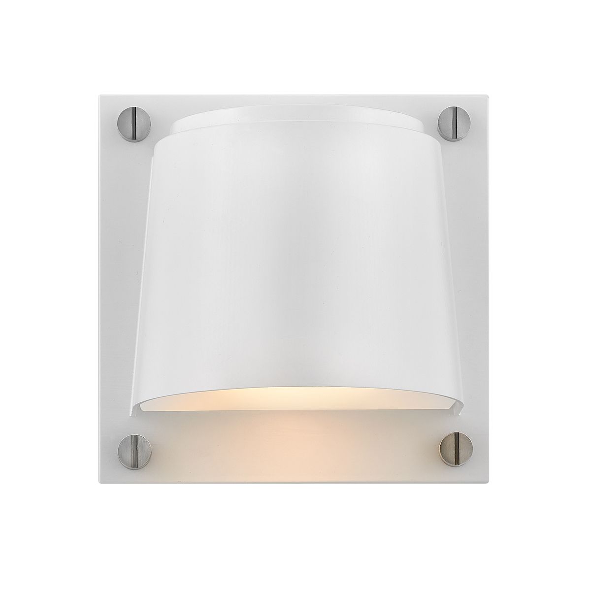 Scout 1lt Small Wall Light Satin White