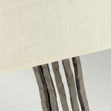 Elegant Metallic Bronze Dual Light Wall Fixture