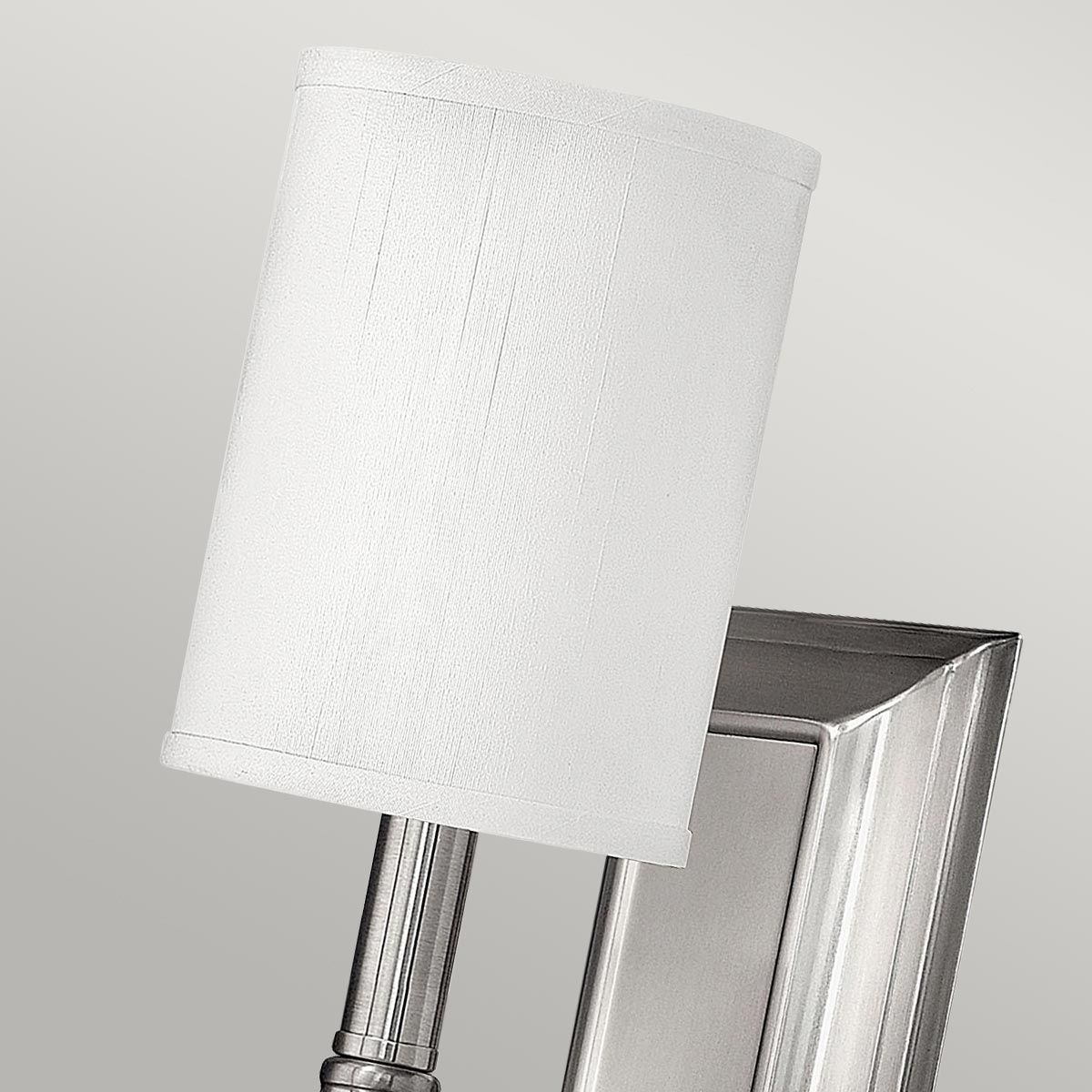 Sophisticated Sussex Brushed Nickel Wall Sconce