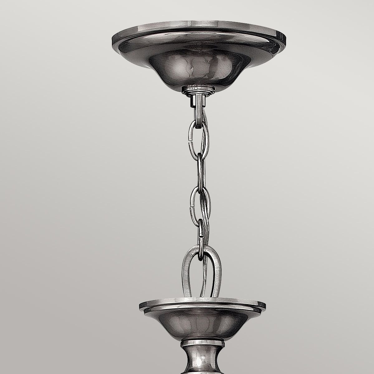 Elegance in Brushed Nickel: Sussex 5-Light Chandelier