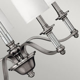 Elegance in Brushed Nickel: Sussex 5-Light Chandelier