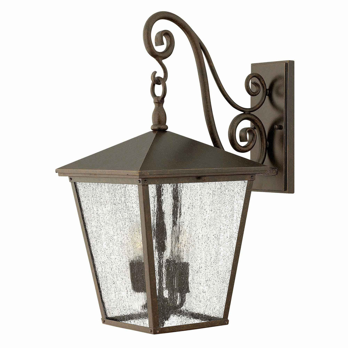 Grand Regency Bronze Trellis Wall Lantern