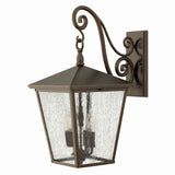 Grand Regency Bronze Trellis Wall Lantern