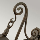 Regency Bronze Trellis Lantern - Classic Wall Light Fixture