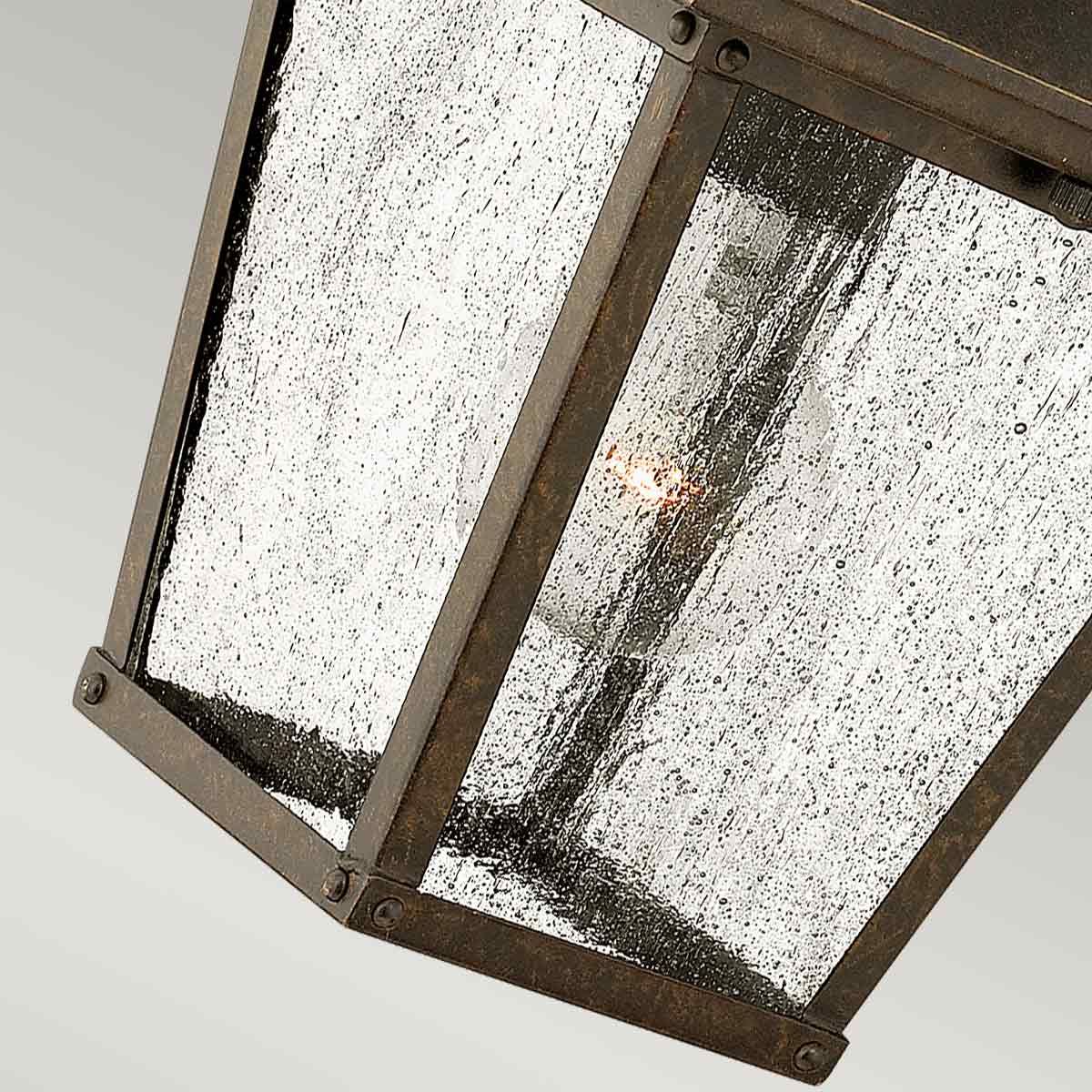 Regency Bronze Trellis Lantern - Classic Wall Light Fixture