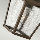 Regency Bronze Trellis Lantern - Classic Wall Light Fixture