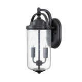 Willoughby Dual-Light Outdoor Lantern in Oil Rubbed Bronze