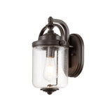 Elegant Willoughby Outdoor Wall Lantern - Oil Rubbed Bronze Finish
