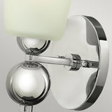 Zelda Single Wall Sconce in Polished Nickel Finish