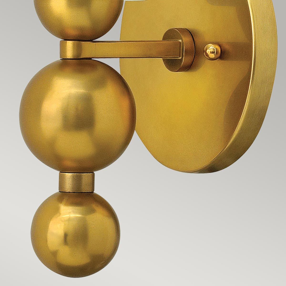 Zelda Mid-Century Vintage Brass Wall Sconce