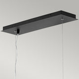 Sculptural Geometric Chain Pendant Light