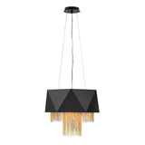Zuma Pendant Light – Modern Elegance in Black and Gold