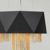 Zuma Pendant Light – Modern Elegance in Black and Gold